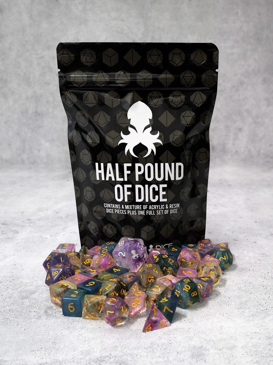 Half Pound of Kraken Original Dice
